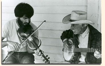 Al Dunklamen and Mack Presnell, 1977, Sugar Grove, NC